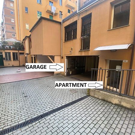 Fashion Apartment Gold Bologna With Jacuzzi & Car Garage Buitenkant foto