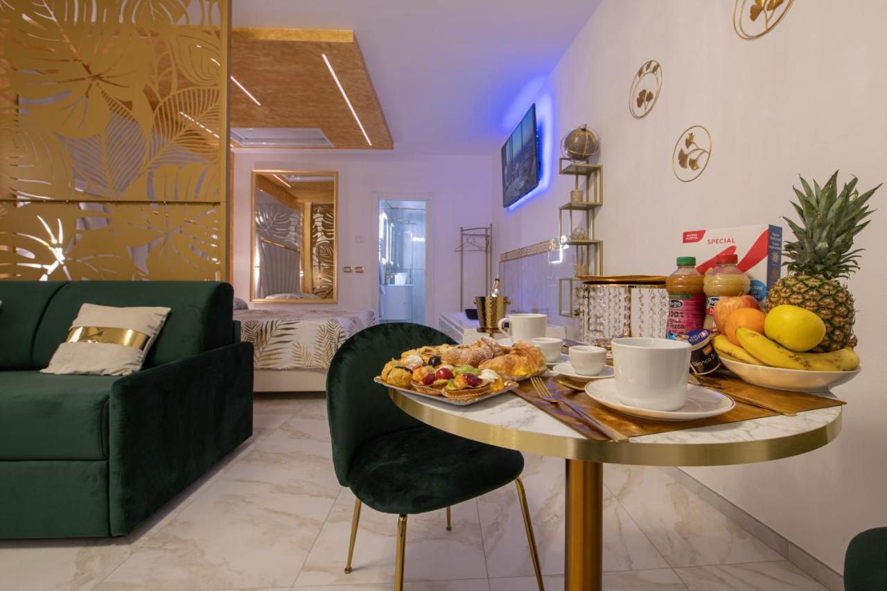 Fashion Apartment Gold Bologna With Jacuzzi & Car Garage Buitenkant foto